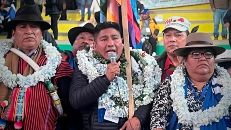 TSE reconoce a Grover García como presidente del MAS y desplaza a Evo Morales