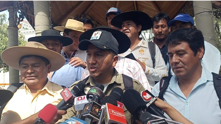 Herbert Quispe es elegido como nuevo secretario ejecutivo de la Federación de Campesinos de Tarija