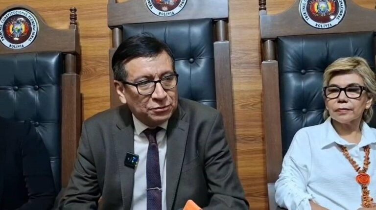 Gonzalo Hurtado es designado nuevo presidente del Tribunal Constitucional Plurinacional (TCP)