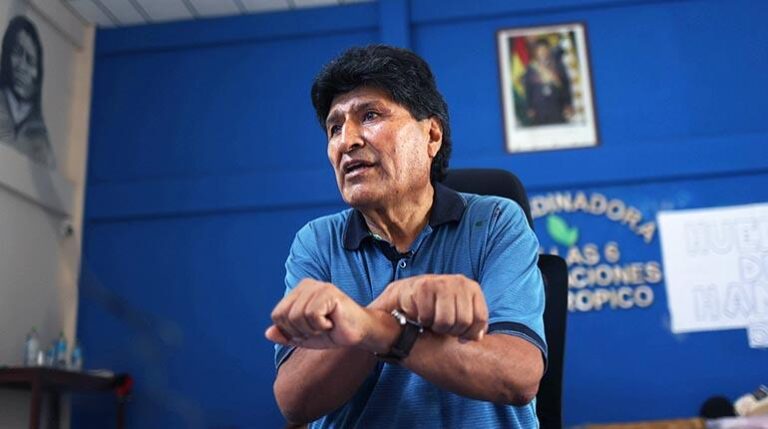 Emiten alerta migratoria contra Evo Morales por imputación de trata de personas con agravante
