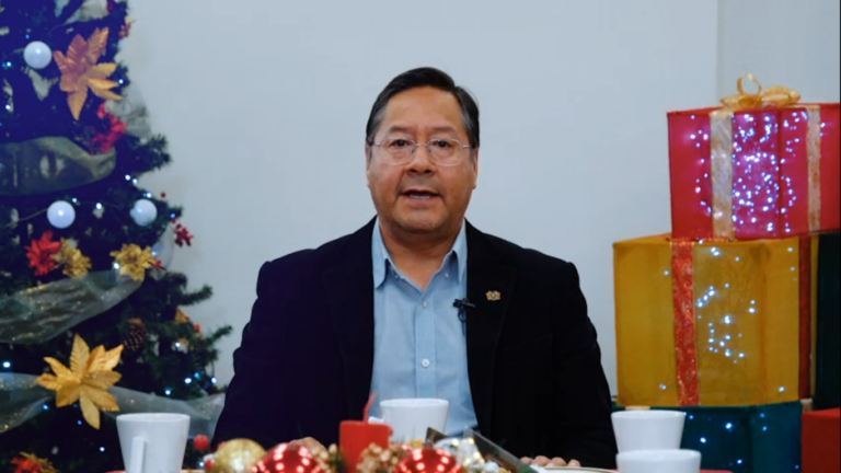 Arce agradece al pueblo boliviano y destaca la esperanza de una Bolivia próspera y libre