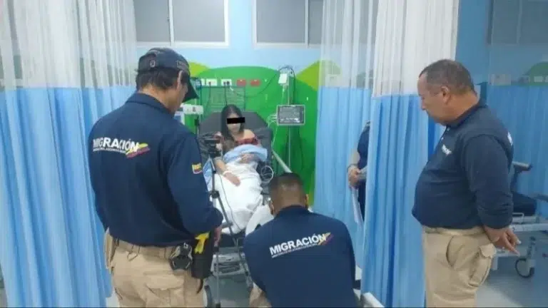 Mujer arrestada en pleno trabajo de parto por alerta de Interpol