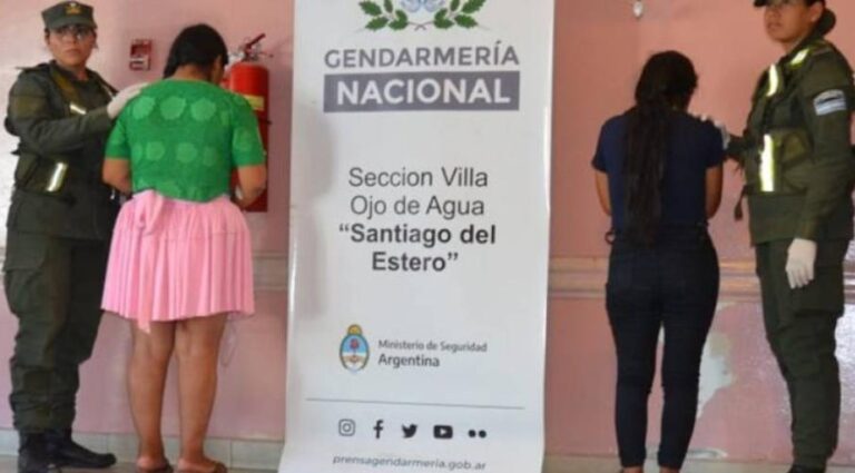 Cuatro bolivianas detenidas en Argentina con más de 13 kilos de droga