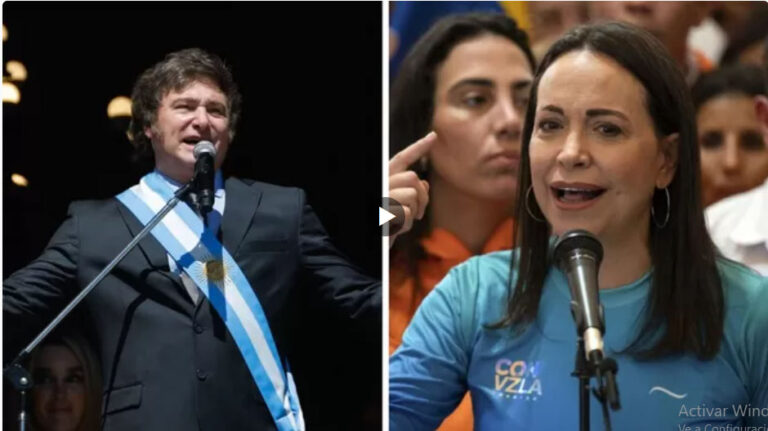 Argentina rechaza el ataque contra María Corina Machado y exige el fin del régimen de Maduro
