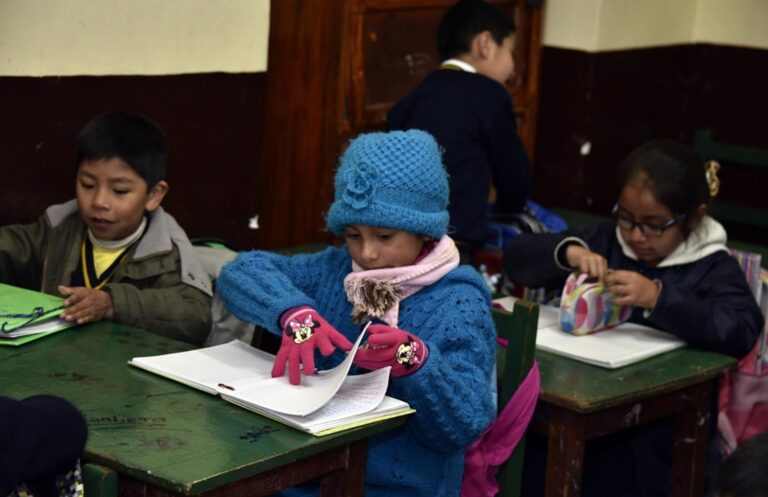 Tarija aplicará tolerancia de ingreso escolar ante descenso de temperaturas